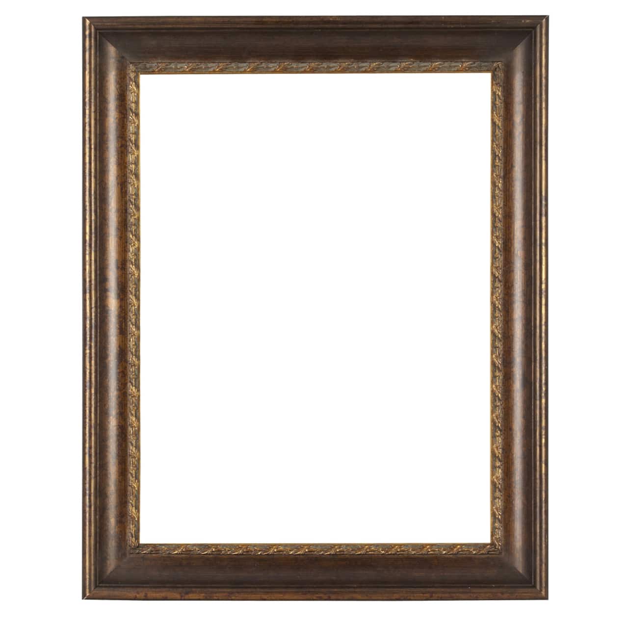 Gold Open Back Frame With Red Accents by Studio Décor®